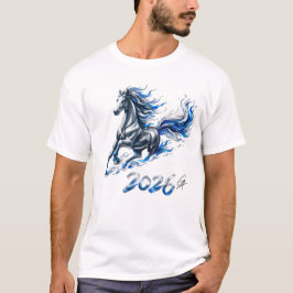 Camiseta UNSTOPPABLE,Blue Fire Horse