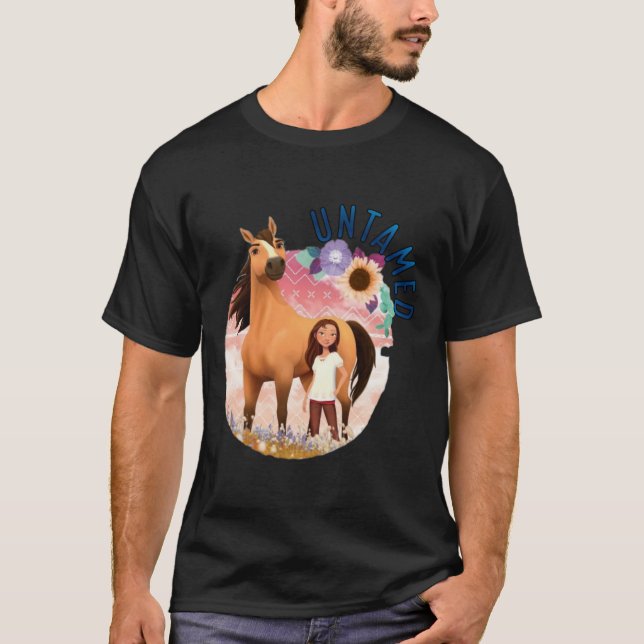 Camiseta Untamed spirit riding free (Frente)