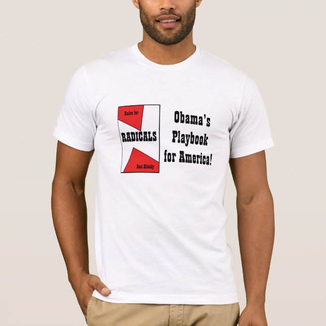 Camiseta Untitled-1, RADICAIS, regras para, Saul Alinsky,… (Frente)