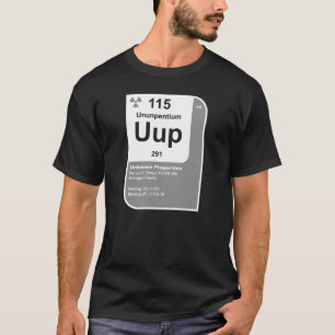 Camiseta Ununpentium (Uup)
