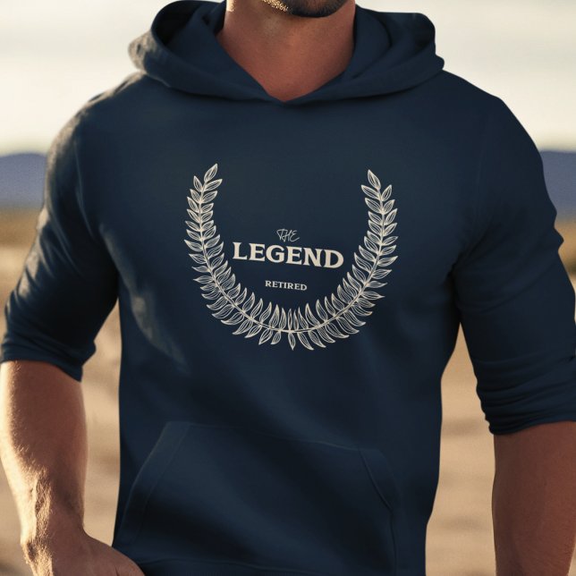 Camiseta Unvergessliches Erbe, The Legend, retired Vintage  (Criador carregado)