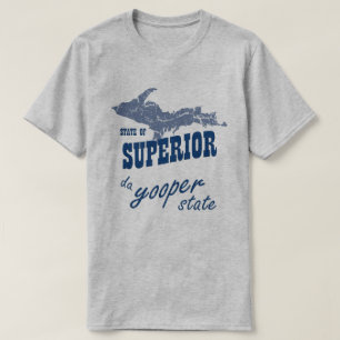 Camiseta UP Michigan Superior Yooper State T-shirt