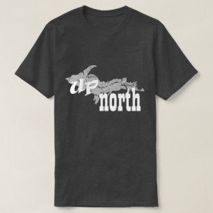 Camiseta UP Michigan Yooper Up North Mens T-shirt