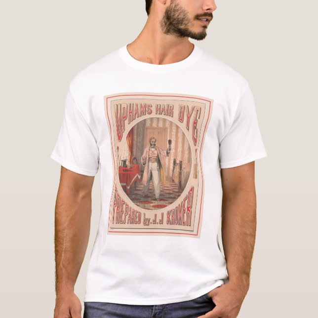 Camiseta Uphams Hair Dye, Circa 1864 (Frente)