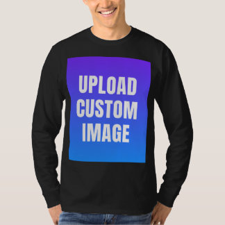 Camiseta Upload Custom Image - Add Your Own To Print On A
