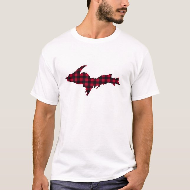 Camiseta Upper Peninsula Buffalo Check (Frente)