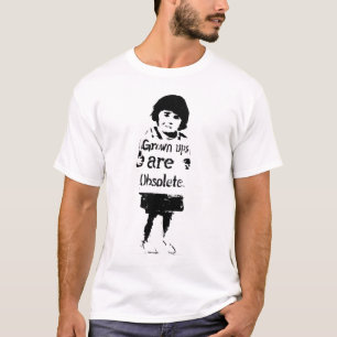 Camiseta Ups crescido é obsoleto