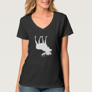 Camiseta Upside Down Moose Zoologist White World Moose Day 
