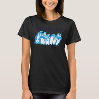 Camiseta UpTheCreek Antártica, Homens Unisex-Adult