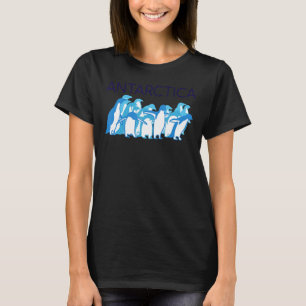 Camiseta UpTheCreek Antártica, Homens Unisex-Adult
