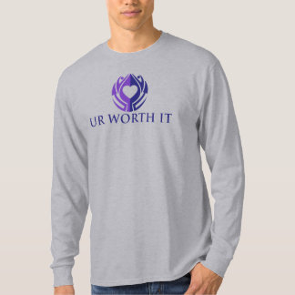 Camiseta UR Worth It Cinza