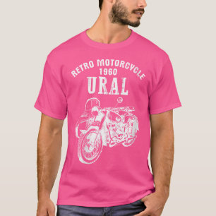 Camiseta Ural de Motocicleta Retro - Vintage Sidecar M