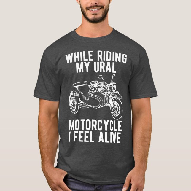 Camiseta Ural motorcycle offroad motorcyclist  (3) (Frente)