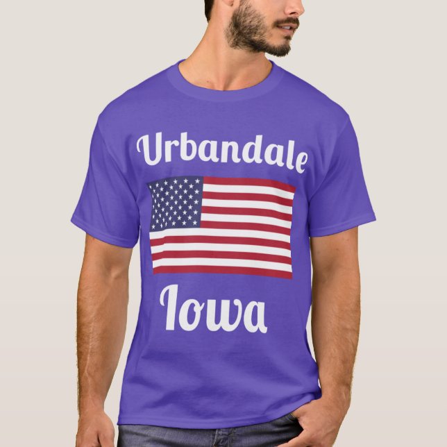 Camiseta Urale Iowa Stylish Prints1 (Frente)