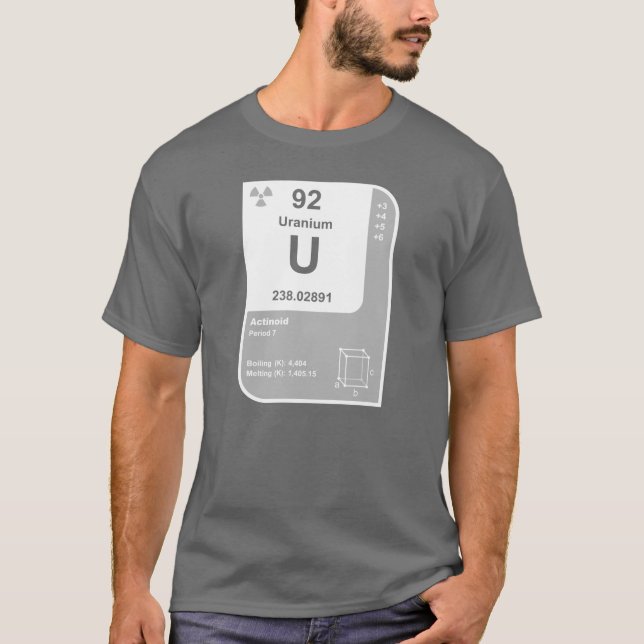 Camiseta Urânio (U) (Frente)