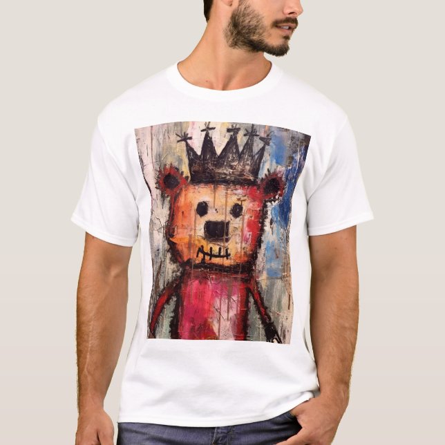 Camiseta Urban Bear King GRAFFITI (Frente)