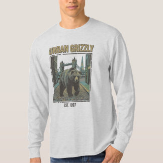 Camiseta Urban Grizzly Vintage Streetcore Vida Selvagem