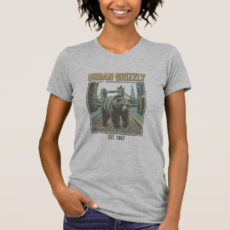 Camiseta Urban Grizzly Vintage Streetcore Vida Selvagem