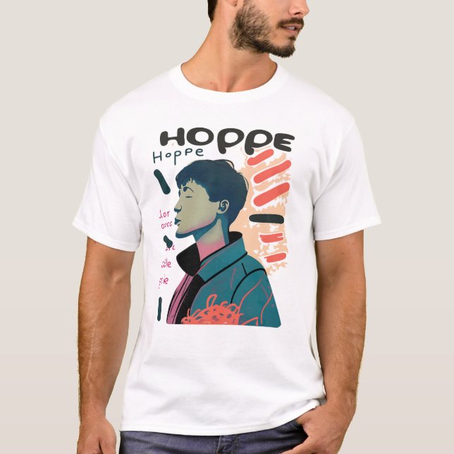 Camiseta Urban Hope - Abstract Portrait Illustration (Frente)