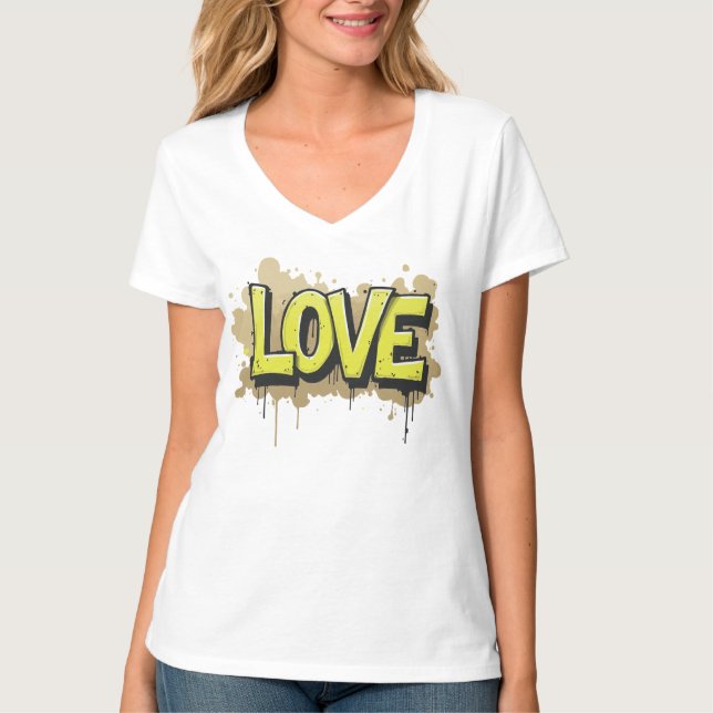 Camiseta Urban Love Bloom (Frente)