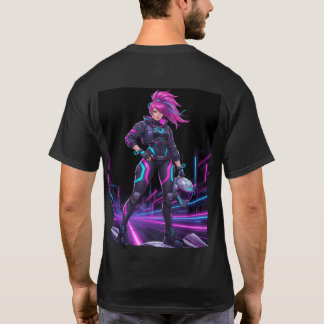 Camiseta Urban Myth Engine – Cyberpunk Machine Legend