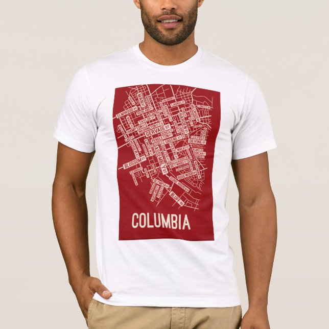 Camiseta Urban Rebel Sketch Tee – Columbia (Frente)