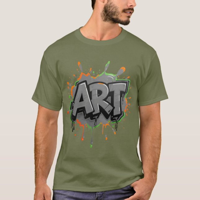 Camiseta Urban Splash Art Graffiti Pulse Bold Street Expres (Frente)