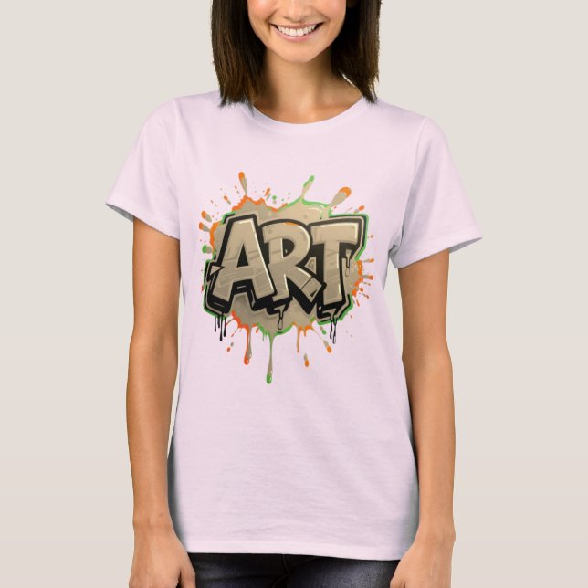 Camiseta Urban Splash Art Graffiti Pulse Bold Street Expres (Frente)