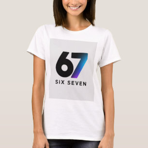 Camiseta Urban Streetwear 67 Six Seven Varsity Desgastada T