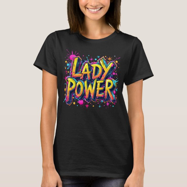Camiseta Urban Vibes Lady Power (Frente)