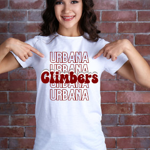 Camiseta Urbana Climbers Retro Tshirt Repetida