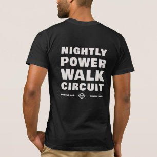 Camiseta Urbana de Caminhada Noturna Circuito Powe