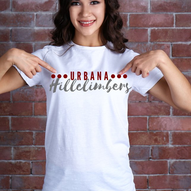Camiseta Urbana Hillclimbers Dot Tshirt (Criador carregado)