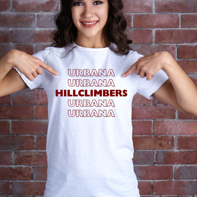 Camiseta Urbana Hillclimbers Repete TShirt (Criador carregado)