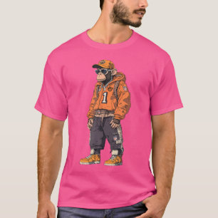 Camiseta Urbana Hip Hop Engraçado Noveldade