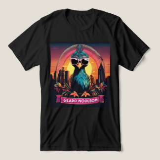 Camiseta Urbana Peacock Sunset Vibes Vetor