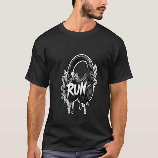 Camiseta Urbana RUN Vibes (Frente)