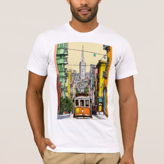 Camiseta Urbanas Vibes: San Francisco Streetcar T-Shirt
