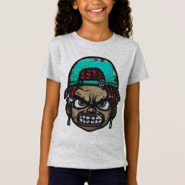 Camiseta Urbano Rebelde: Estilo de Grafite Face