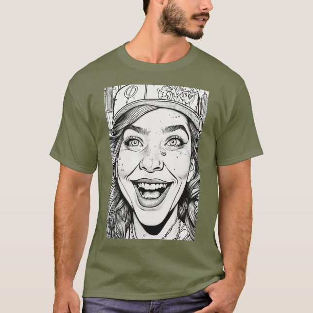 Camiseta Urbanos: Arte de Rua e Coleção de Grafites (Frente)