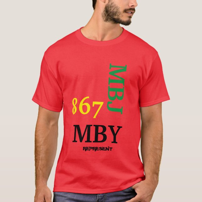 Camiseta Urbanwear - Montego Bay Jamaica MBJ 867 (Frente)