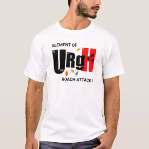 Camiseta UrGH!! Elemento químico engraçado do ataque da