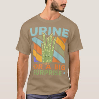 Camiseta Urina Para Uma Grande Surpresa De Aspargos Vegetai