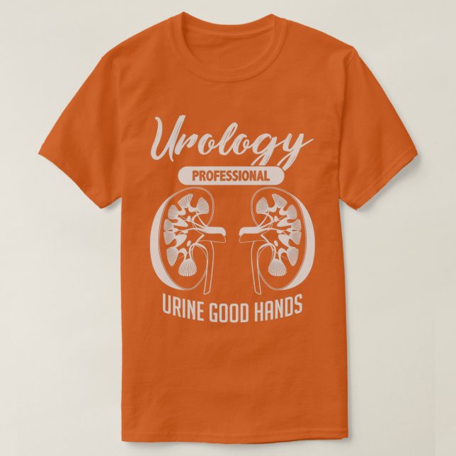 Camiseta Urina Renal Boa Mão Urologia Presente 2 (Frente do Design)