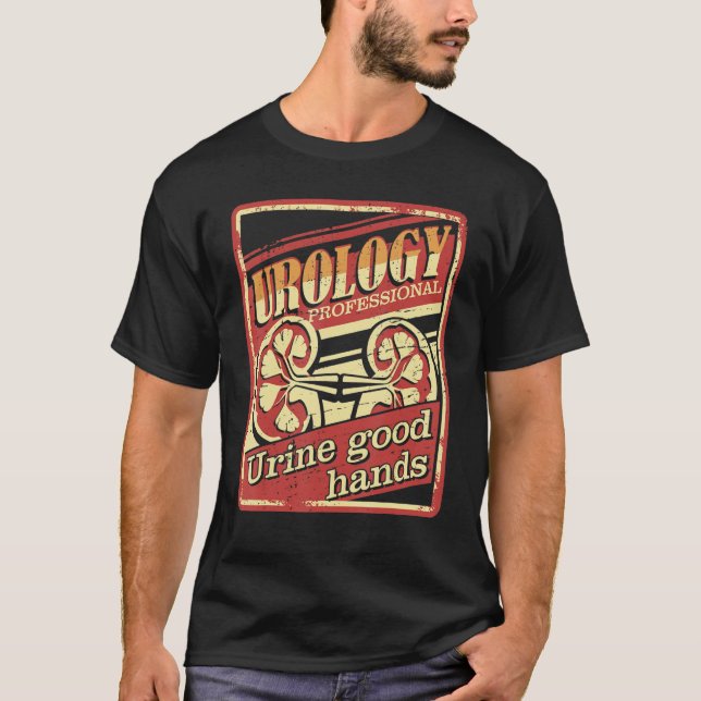 Camiseta Urina Renal Urologia De Boas Mãos (Frente)