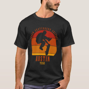 Camiseta Urn de skatista de Austin Texas Skateboarding