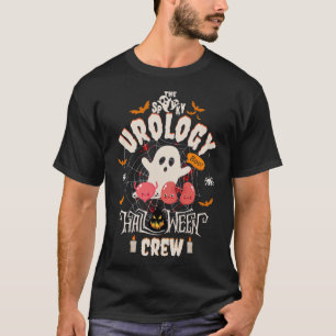 Camiseta Urologia Spooky Halloween Crew Cute Nurse Stu