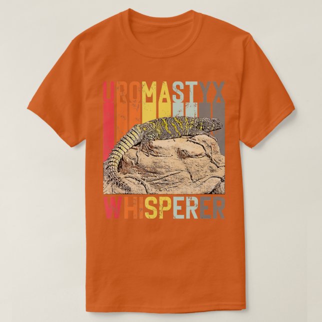 Camiseta Uromastyx Whisperer Agama Desert Lizard (Frente do Design)