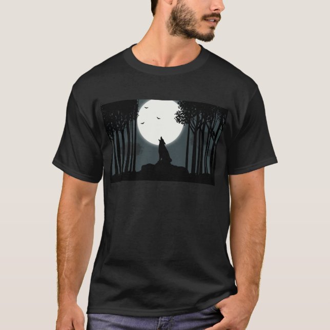 Camiseta urro na lua (Frente)