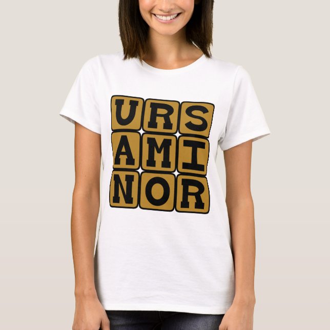 Camiseta Ursa Minor, Constelação da Ursa Menor (Frente)